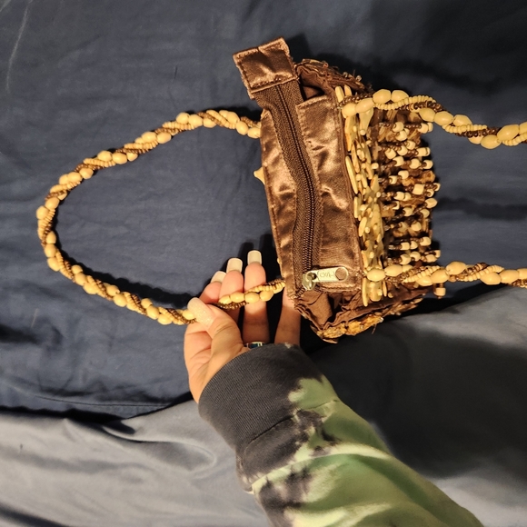 Vintage wood clutch - Picture 3 of 5